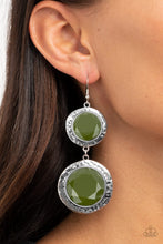 Load image into Gallery viewer, Paparazzi's Thrift Shop Stop - Green earrings
