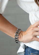 Load image into Gallery viewer, Paparazzi's Moonlit Mesa - Silver bracelet
