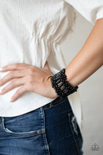 Load image into Gallery viewer, Paparazzi's Fiji Flavor - Black wood bracelet
