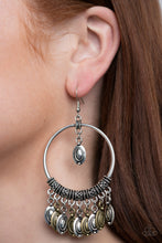 Load image into Gallery viewer, Paparazzi's Metallic Harmony - Multi hoop earrings
