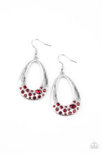 Load image into Gallery viewer, Paparazzi's Better LUXE Next Time - Red earrings

