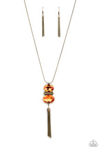 Load image into Gallery viewer, Paparazzi's Runaway Rival - Orange necklace
