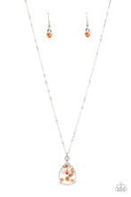 Load image into Gallery viewer, Paparazzi's Stormy Shimmer - Orange necklace
