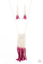 Load image into Gallery viewer, Paparazzi's Surfin The Net - Pink Urban necklace
