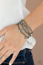 Load image into Gallery viewer, Paparazzi's Woodn't Count It - Silver bracelet
