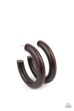Load image into Gallery viewer, Paparazzi's Woodsy Wonder - Brown Wood earrings

