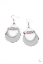 Load image into Gallery viewer, Paparazzi's Mystical Moonbeams - Silver earrings
