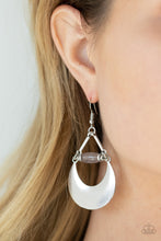 Load image into Gallery viewer, Paparazzi's Mystical Moonbeams - Silver earrings

