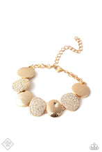 Load image into Gallery viewer, Paparazzi's Tough LUXE - Gold bracelet (Fashion Fix)
