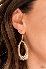 Load image into Gallery viewer, Paparazzi's Better LUXE Next Time - Gold earrings (Fashion Fix)
