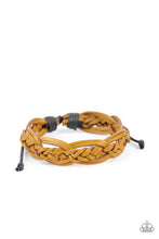Load image into Gallery viewer, Paparazzi's Too Close To HOMESPUN - Yellow Urban bracelet
