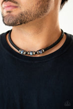 Load image into Gallery viewer, Paparazzi's Surfer's Paradise - Black Urban Men necklace
