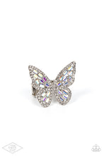 Load image into Gallery viewer, Paparazzi's Flauntable Flutter - Multi Iridescent ring (Life of the Party)
