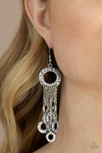 Load image into Gallery viewer, Paparazzi's Right Under Your NOISE - Silver earrings
