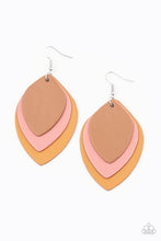 Load image into Gallery viewer, Paparazzi's Light as a Leather - Multi earrings
