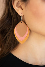 Load image into Gallery viewer, Paparazzi's Light as a Leather - Multi earrings
