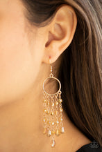 Load image into Gallery viewer, Paparazzi's Dazzling Delicious - Gold earrings
