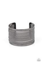 Load image into Gallery viewer, Paparazzi's Stacked Sensation - Black bracelet

