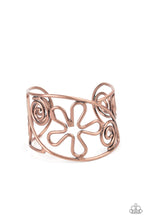 Load image into Gallery viewer, Paparazzi's Groovy Sensations - Copper bracelet
