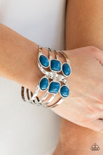 Load image into Gallery viewer, Paparazzi's Mystified - Blue bracelet
