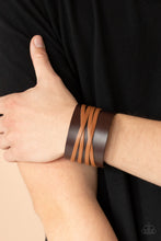 Load image into Gallery viewer, Paparazzi's Pirate Plunder - Brown Urban Men bracelet
