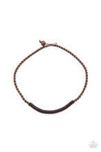 Load image into Gallery viewer, Paparazzi's Plainly Primal - Brown Urban Men necklace
