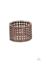 Load image into Gallery viewer, Paparazzi's Cool and CONNECTED - Copper bracelet
