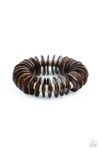 Load image into Gallery viewer, Paparazzi's Caribbean Reefs - Brown Wood bracelet
