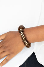 Load image into Gallery viewer, Paparazzi's Caribbean Reefs - Brown Wood bracelet
