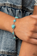 Load image into Gallery viewer, Paparazzi's Eco-Friendly Fashionista - Blue bracelet (Fashion Fix)
