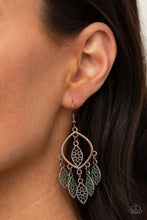 Load image into Gallery viewer, Paparazzi's Artisan Garden - Copper earrings
