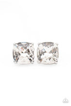 Load image into Gallery viewer, Paparazzi's Royalty High - White post earrings
