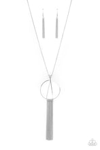 Load image into Gallery viewer, Paparazzi's Apparatus Applique - Silver necklace

