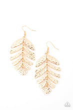 Load image into Gallery viewer, Paparazzi's Palm Lagoon - Gold earrings
