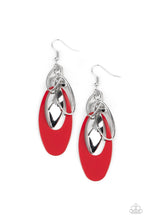 Load image into Gallery viewer, Paparazzi's Ambitious Allure - Red earrings
