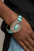 Load image into Gallery viewer, Paparazzi's Canyon Heirloom - Blue bracelet
