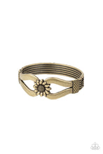 Load image into Gallery viewer, Paparazzi's Let A Hundred SUNFLOWERS Bloom - Brass bracelet
