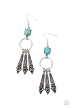 Load image into Gallery viewer, Paparazzi's Prana Paradise - Blue earrings
