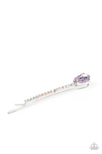 Load image into Gallery viewer, Paparazzi's Princess Precision - Purple Bobby Pin (Hair Clip)

