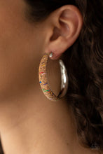 Load image into Gallery viewer, Paparazzi's A CORK in the Road - Multi hoop earrings
