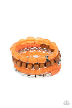 Load image into Gallery viewer, Paparazzi's Outdoor Retreat - Orange bracelet
