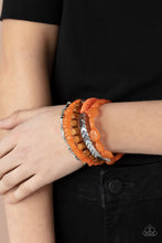 Load image into Gallery viewer, Paparazzi's Outdoor Retreat - Orange bracelet
