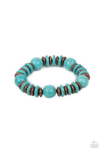 Load image into Gallery viewer, Paparazzi's Rustic Rival - Copper bracelet
