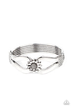 Load image into Gallery viewer, Paparazzi's Let a Hundred SUNFLOWERS Bloom - Silver bracelet
