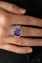 Load image into Gallery viewer, Paparazzi's Crown Culture - Purple ring

