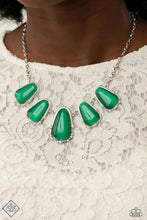 Load image into Gallery viewer, Paparazzi's Newport Princess - Green necklace (Fashion Fix)
