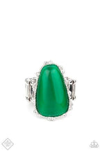 Load image into Gallery viewer, Paparazzi's Newport Nouveau - Green ring (Fashion Fix)
