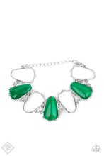 Load image into Gallery viewer, Paparazzi's Yacht Club Couture - Green bracelet (Fashion Fix)

