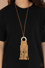 Load image into Gallery viewer, Paparazzi's Crafty Couture - Brown Urban necklace
