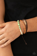 Load image into Gallery viewer, Paparazzi's Far Out Wayfair - Green Urban bracelet

